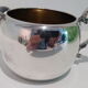 Pot à lait crémier métal argenté