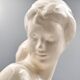 Ceramic Woman Figure, Jihokera Bechyně, 1986, Czechoslovakia