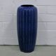 Vintage large blue floor vase west germany