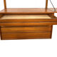 Vintage Poul Cadovius Royal System wall console from the 1960s