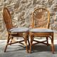 Chaises rotin et bambou