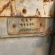 Wooden military transport trunk