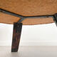 Brutalist tripod coffee table attributed to Audoux & Minnet (1950s)