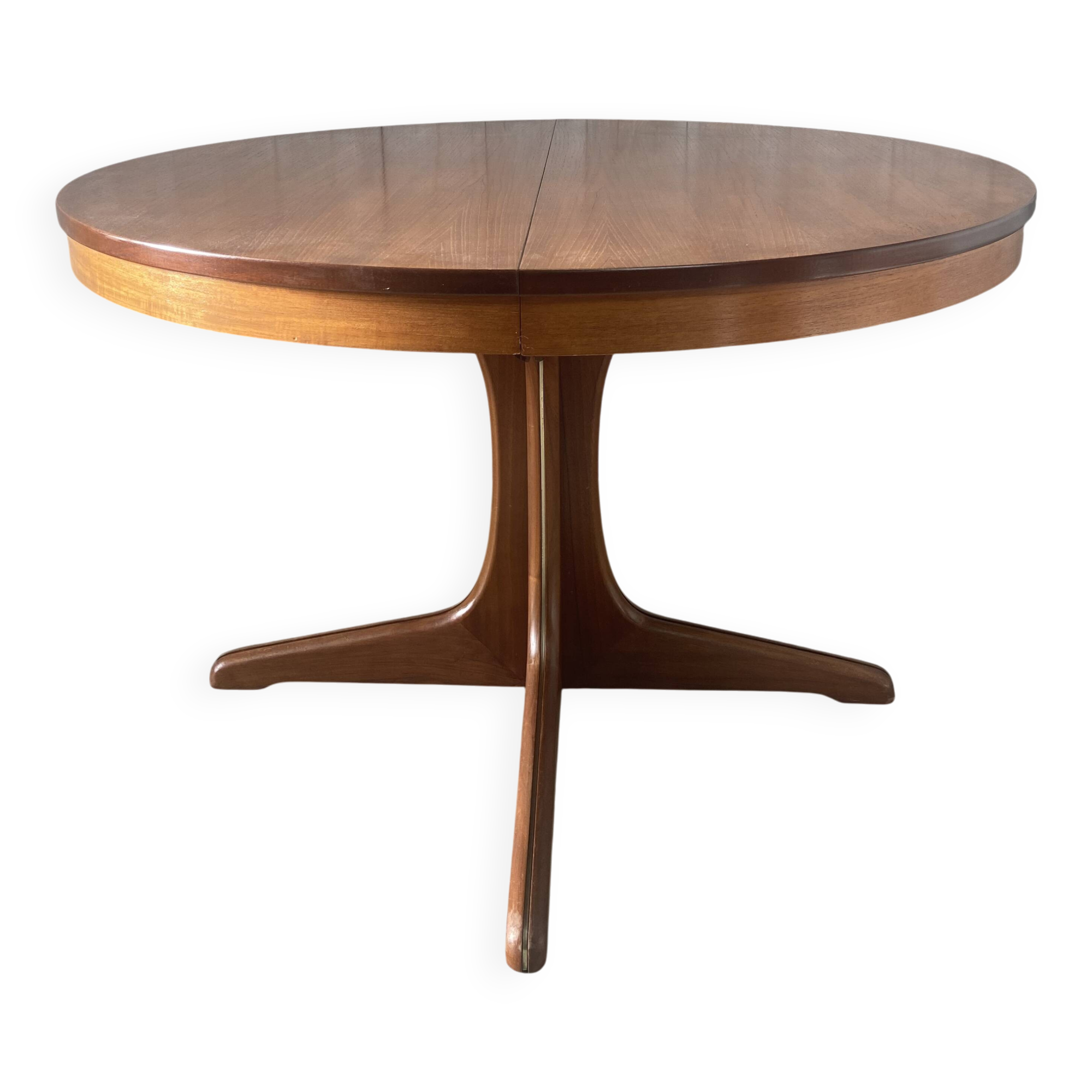 Table ronde extensible vintage