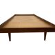 Vintage mid century daybed teak design with drawers