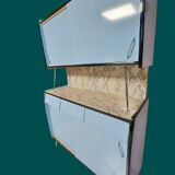 Kitchen buffet - 1960s - Blue Formica