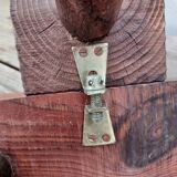 Brutalist chair tripod arts and crafts