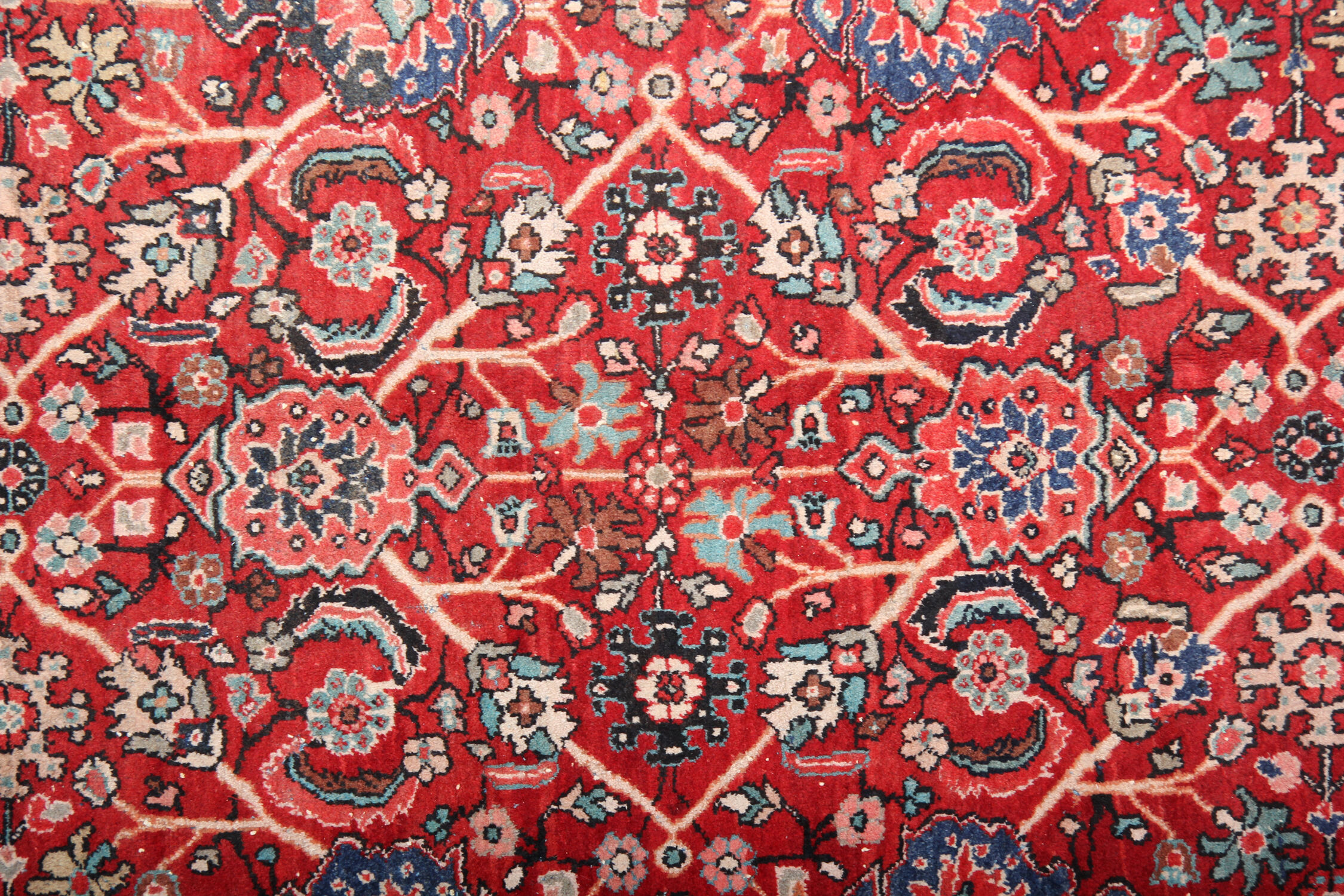 Traditional red rug fine handwoven wool area rug carpet- 275x360cm