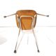 Lot 4 chaises formica rouge
