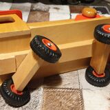 Solid wood ladder truck