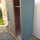 Vintage wardrobe feet compass sliding doors