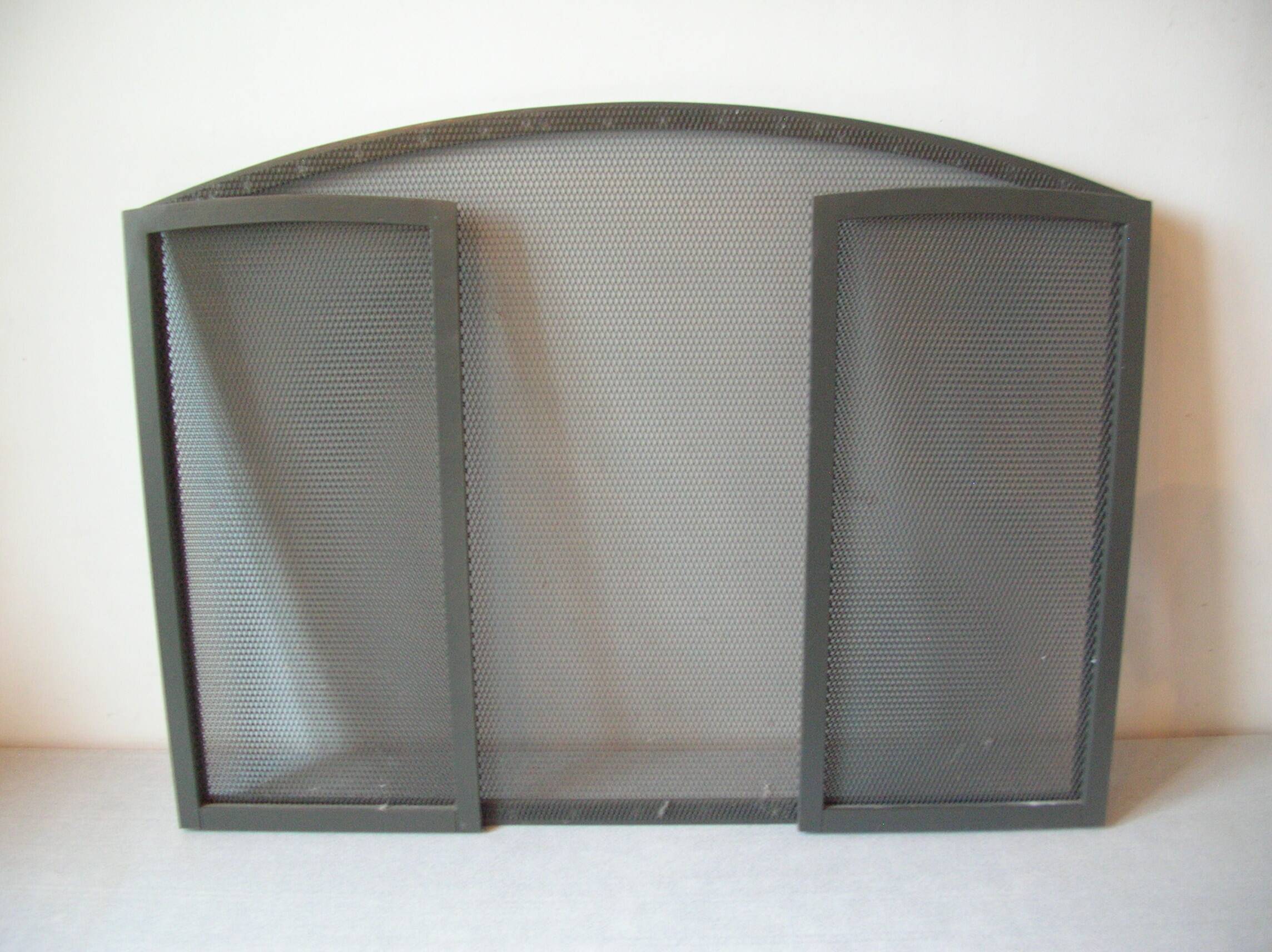 Chimney fire screen spark arrestor 3 metal louvers 1 meter fire screen