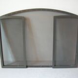 Chimney fire screen spark arrestor 3 metal louvers 1 meter fire screen