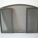 Chimney fire screen spark arrestor 3 metal louvers 1 meter fire screen