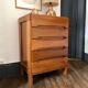 Commode en orme massif Maison Regain