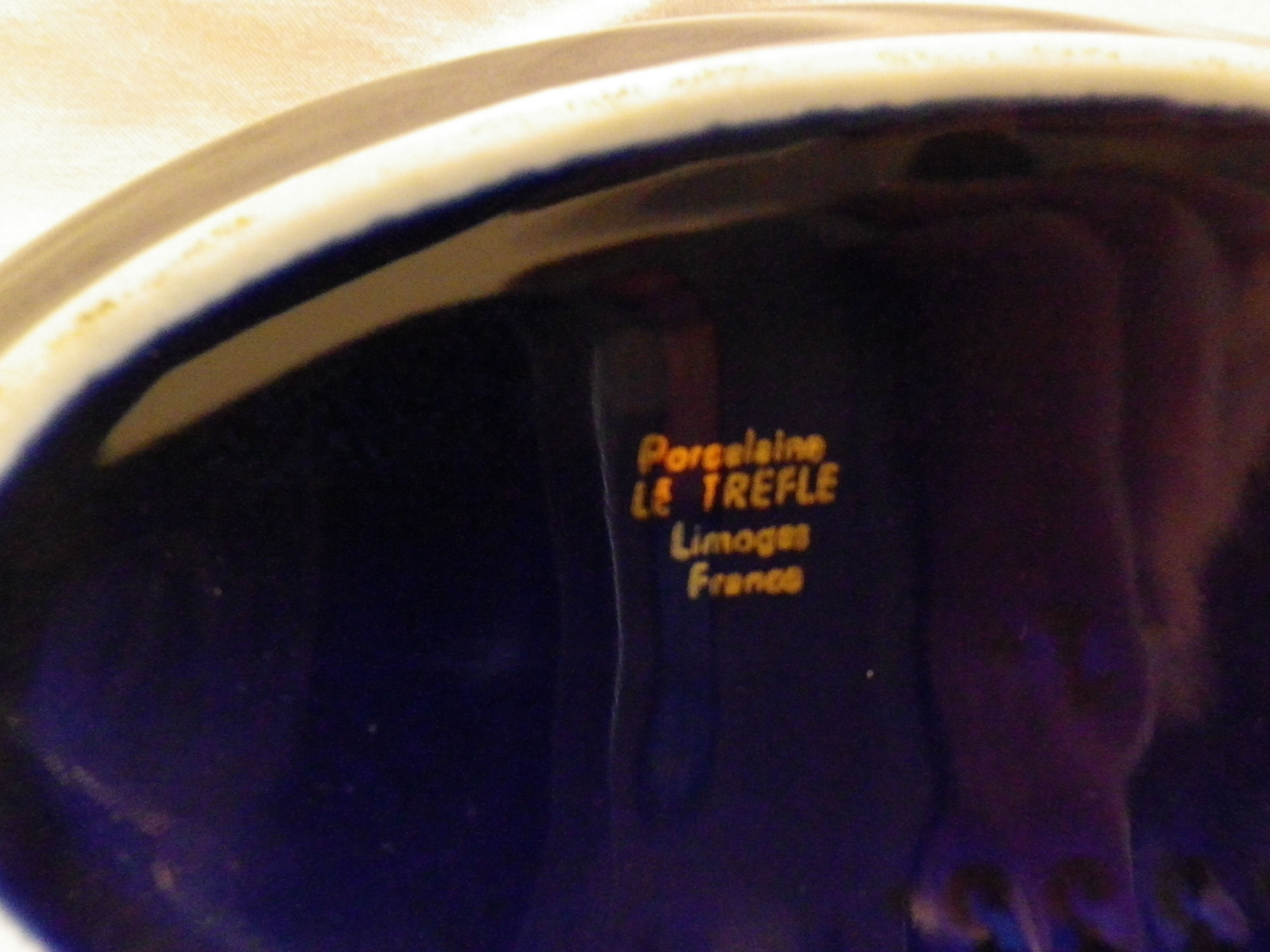 Porcelain candy the trefle limoges