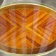 Pair of Bedside Tables / Salon in Marquetry Transition Style Louis XV/Louis XVI