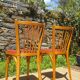 Paire de chaises de bistrot Baumann