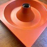 Orange wall lamp Klaus Hempel Kaiser Leuchten, 1970