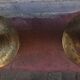 Pair of bronze candlesticks