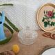 Small candy maker in chiseled glass reims France