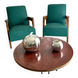 1 pair of 60s armchairs