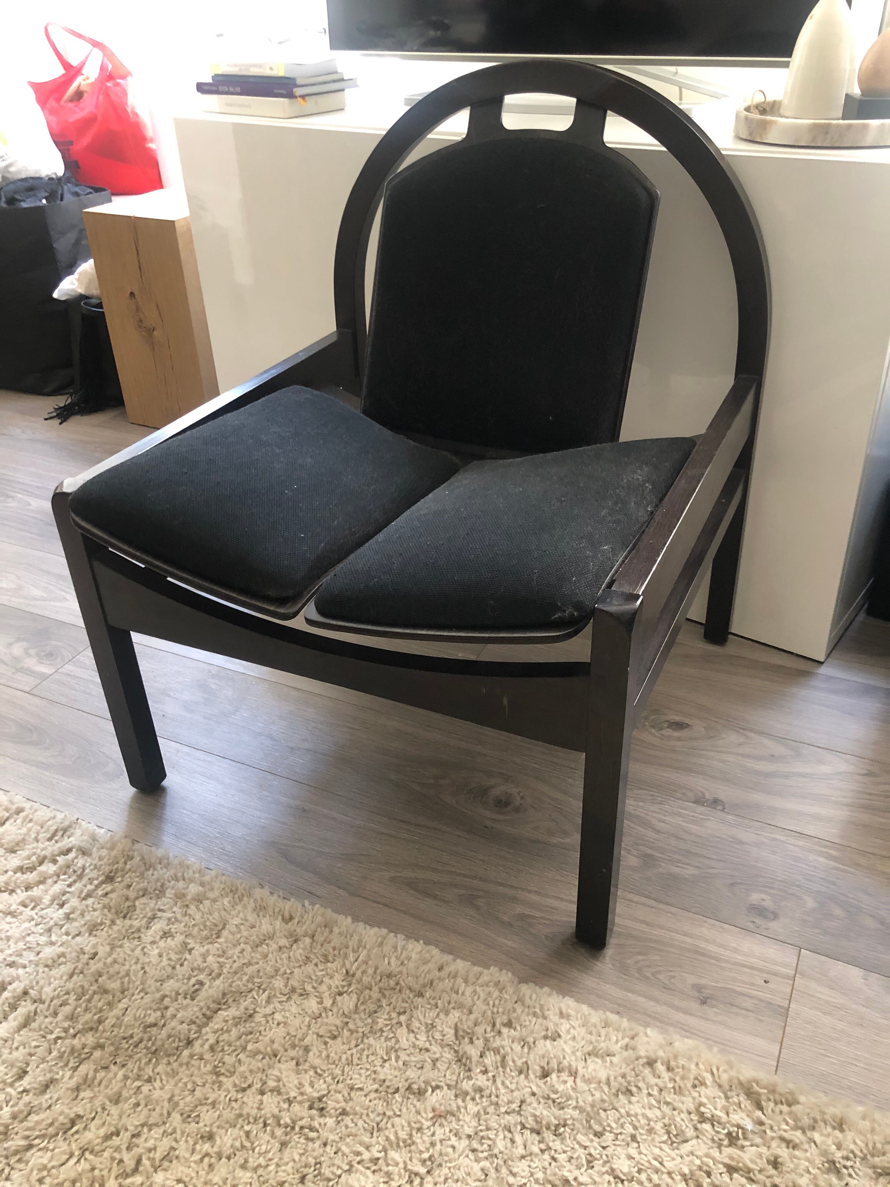 Pair Baumann armchairs