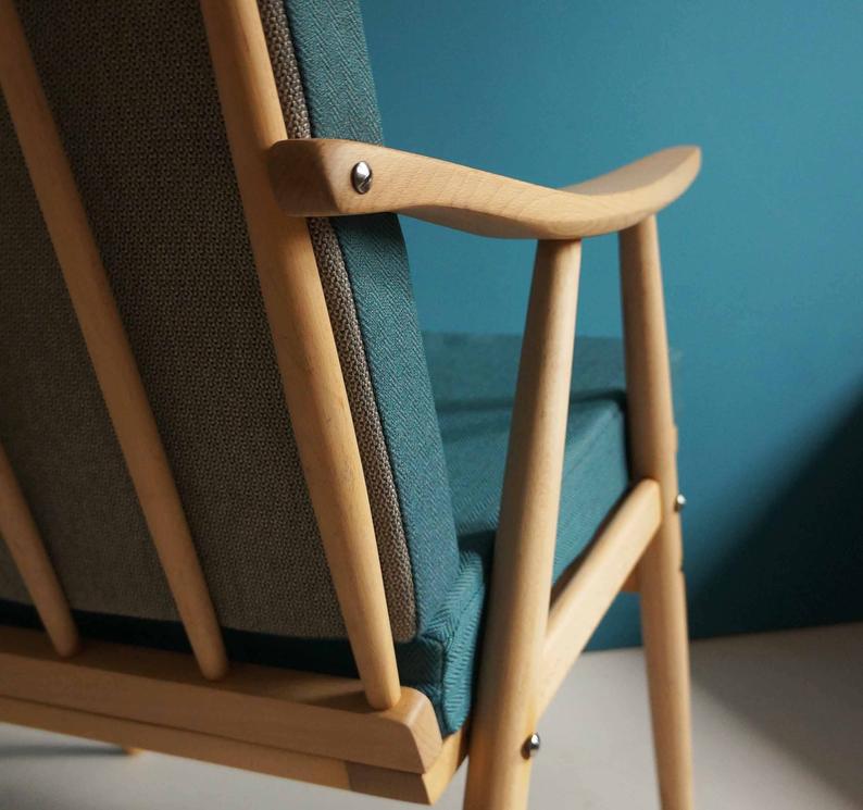 Ton armchair, years 60