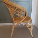 Armchair 60s Peacock