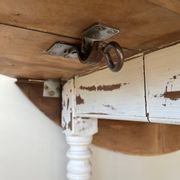 Antique drop-leaf table