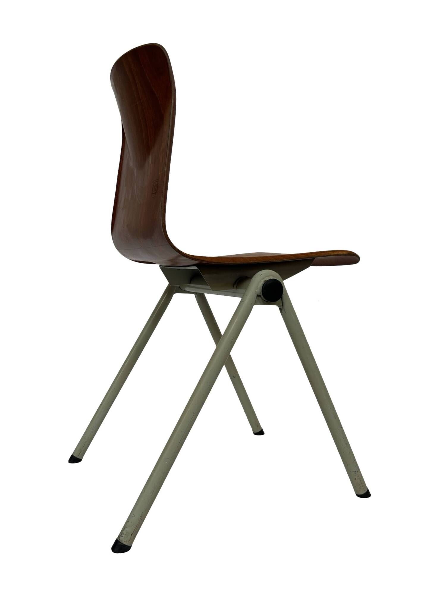 Vintage Chair Galvanitas Pagholz school chair design Dutch design