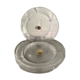 6 new Duralex transparent flat plates