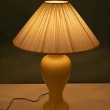 Vintage 1970s bohemian ceramic table lamp.
