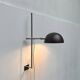 Mid-century modern minimalist German wall lamp by Beisl, 1960s.