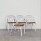 Italian vintage chairs from the 1980s.