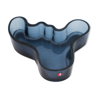 Alvar Aalto blue glass cup