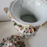 Rococo vase with lid
