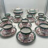 Coffee service, Sarreguemines, Minton, 19th century