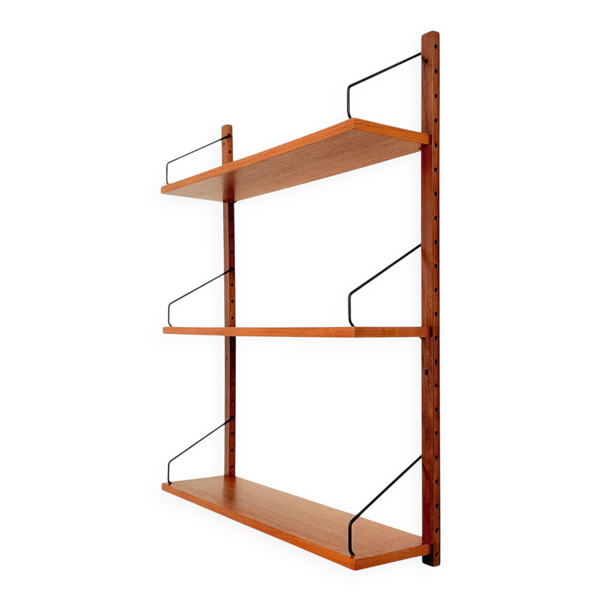 Poul Cadovius one bay teak Wall unit