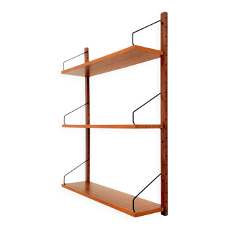 Poul Cadovius one bay teak Wall unit