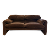 Canapé “Maralunga”, Vico Magistretti pour Cassina, 1973. 2 places.