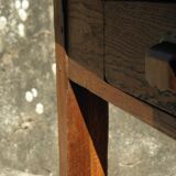 Table de ferme  2 tiroirs