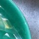 vintage glazed earthenware appetizer plate