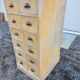Antique craft furniture with drawers