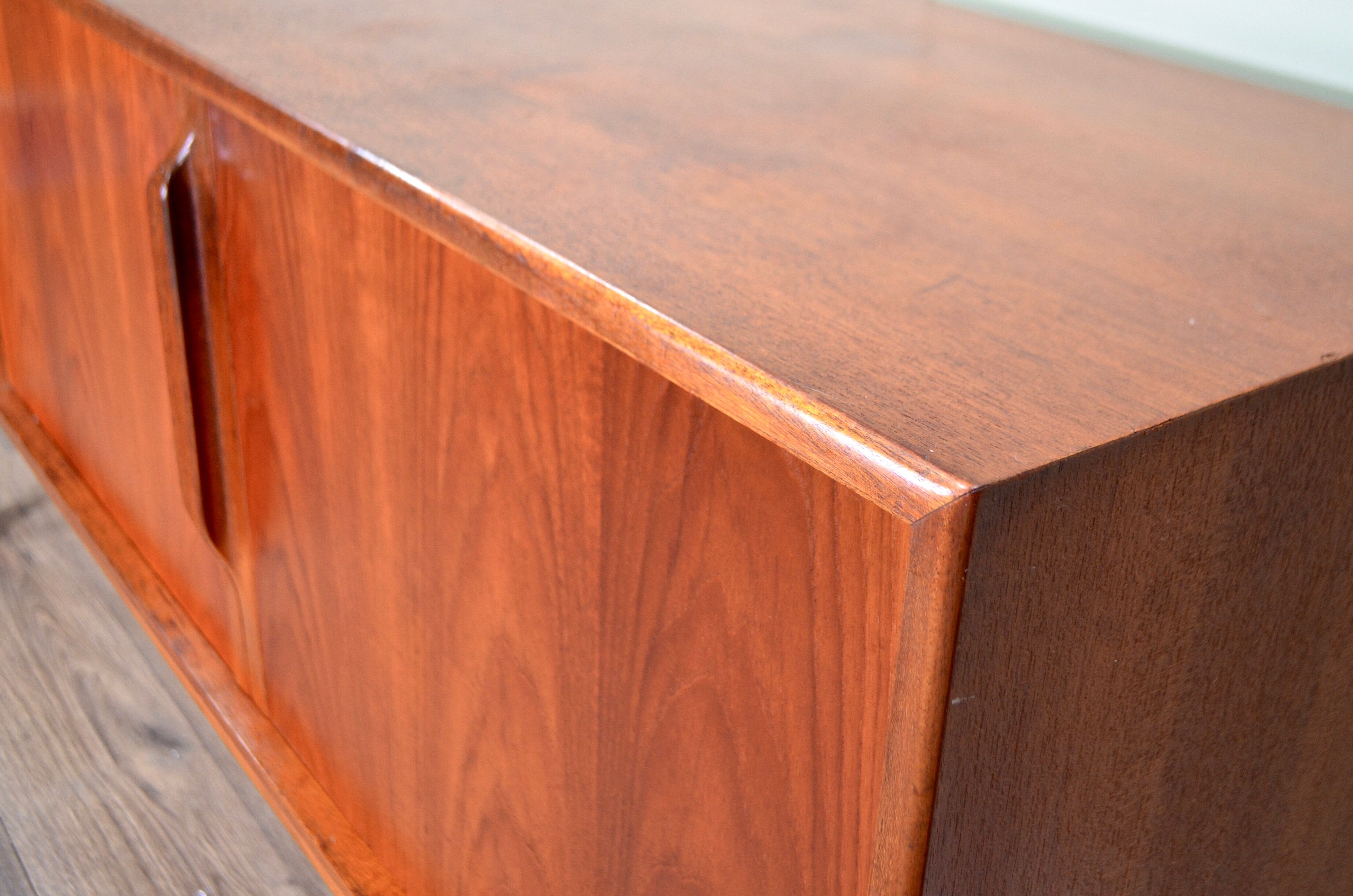 Midcentury McIntosh Teak Sideboard / Long John. Rare Vintage Modern / Danish Style.