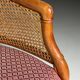 Set of 4 vintage faux bamboo chairs