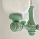 Lustre vintage globes années 80