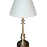 Old metal table lamp