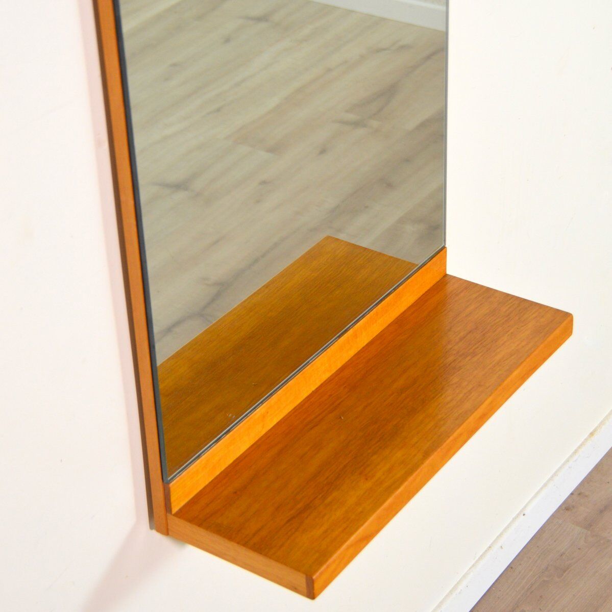 Mirror scandinavian console 1970s