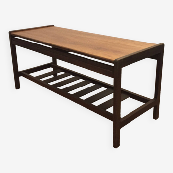 Scandinavian teak coffee table